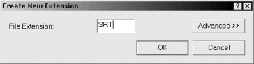 Create New Extension