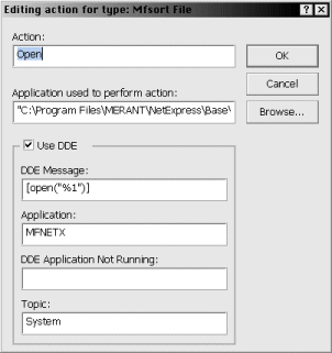 Edit Action Open